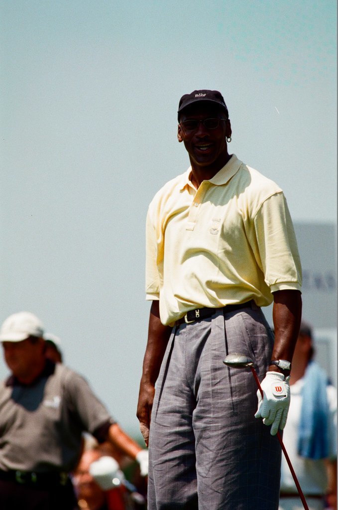 Jack Nickalus, Michael Jordan and others in the Ameritech Senior Open - Chicago Sun-Times