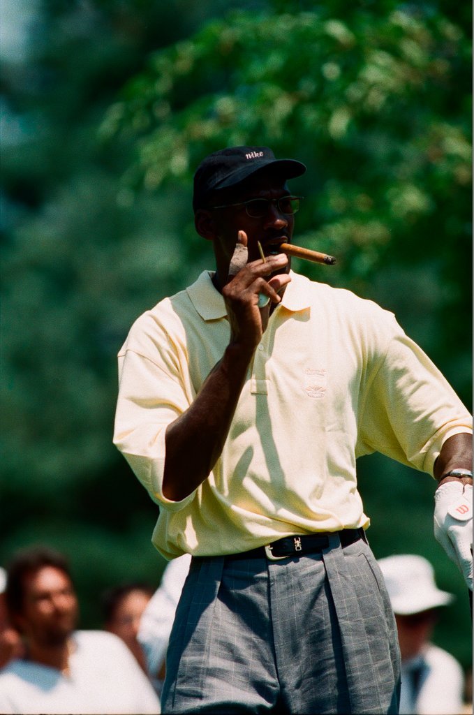 Jack Nickalus, Michael Jordan and others in the Ameritech Senior Open - Chicago Sun-Times