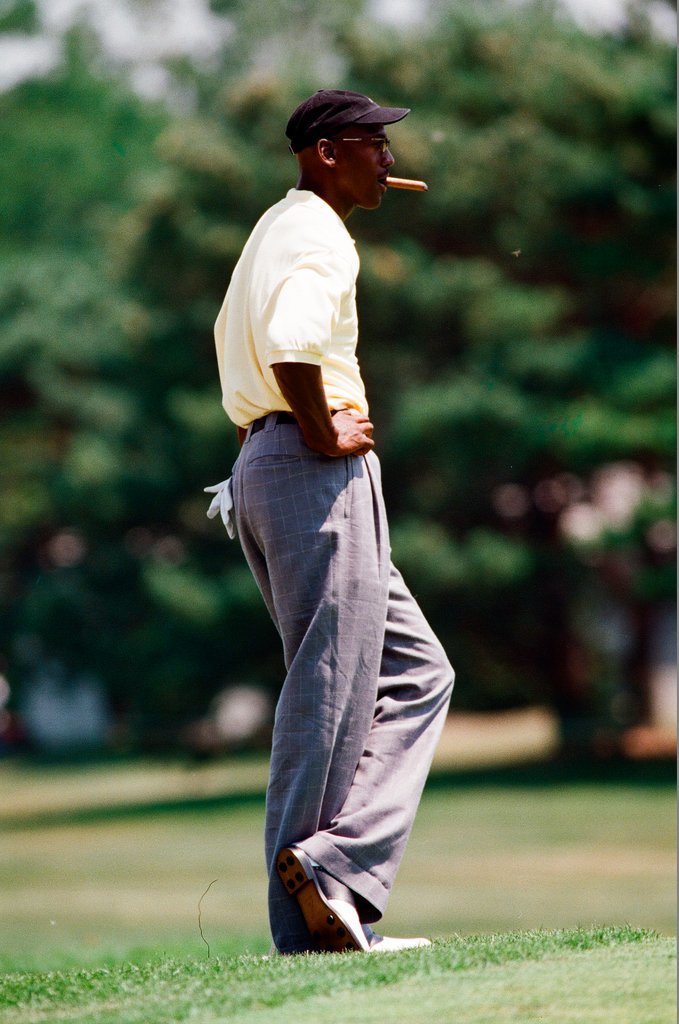 Jack Nickalus, Michael Jordan and others in the Ameritech Senior Open - Chicago Sun-Times