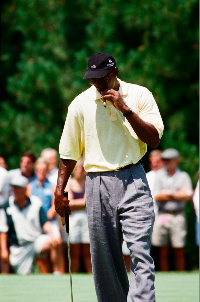 Jack Nickalus, Michael Jordan and others in the Ameritech Senior Open - Chicago Sun-Times
