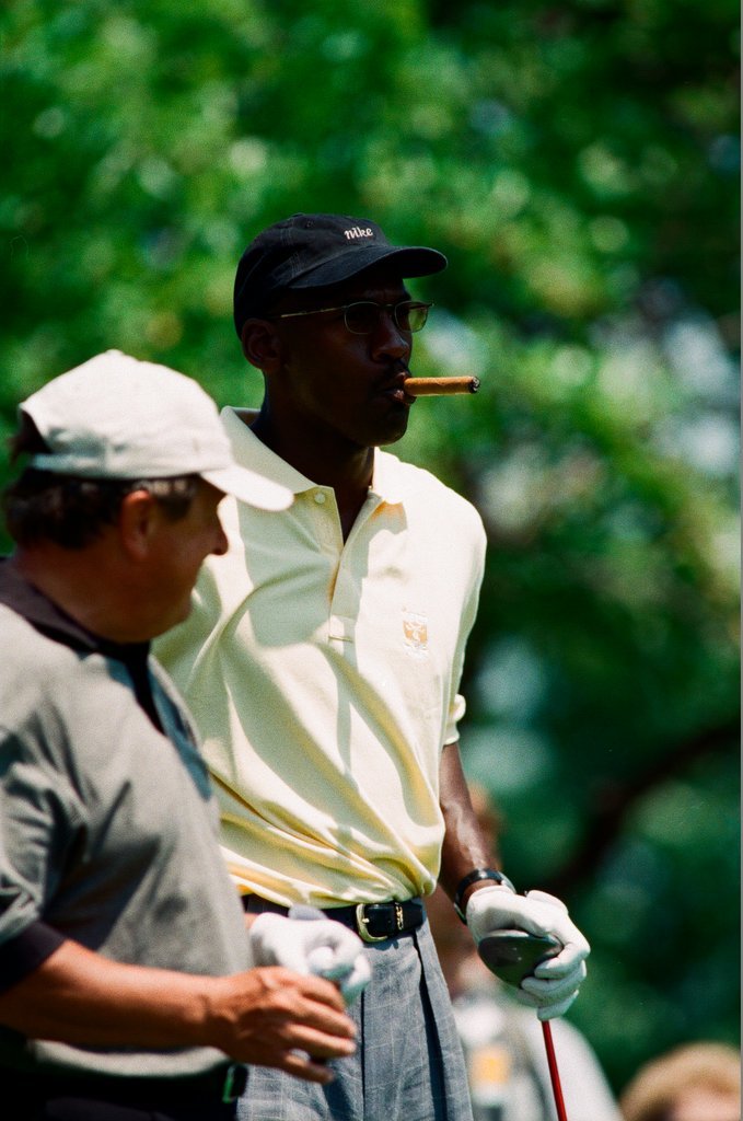 Jack Nickalus, Michael Jordan and others in the Ameritech Senior Open - Chicago Sun-Times