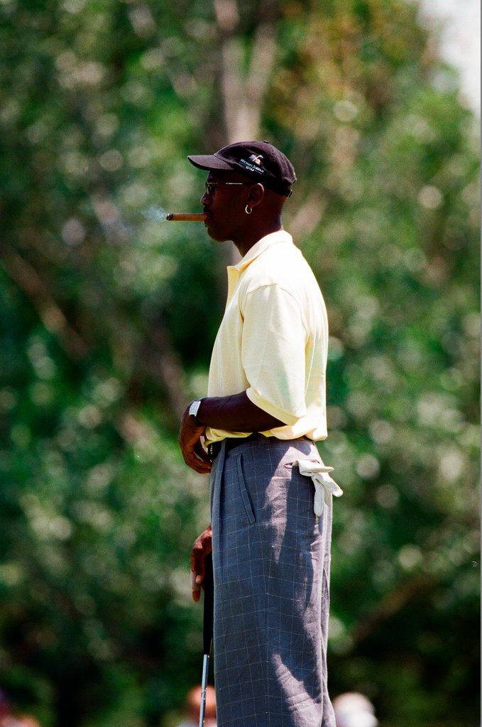 Jack Nickalus, Michael Jordan and others in the Ameritech Senior Open - Chicago Sun-Times