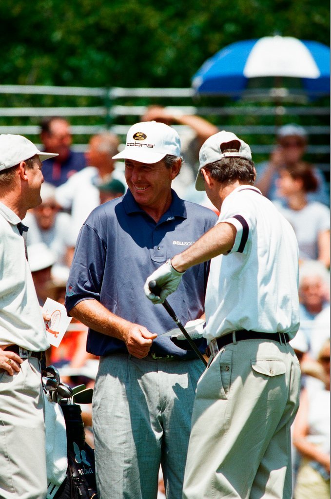 Jack Nickalus, Michael Jordan and others in the Ameritech Senior Open - Chicago Sun-Times