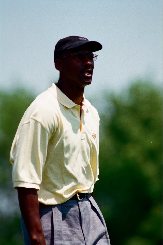 Jack Nickalus, Michael Jordan and others in the Ameritech Senior Open - Chicago Sun-Times