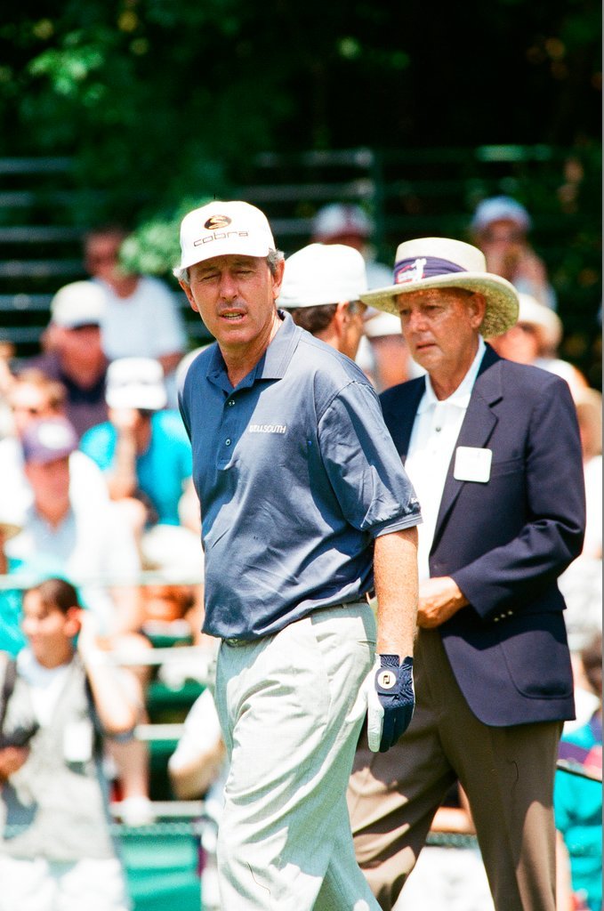 Jack Nickalus, Michael Jordan and others in the Ameritech Senior Open - Chicago Sun-Times