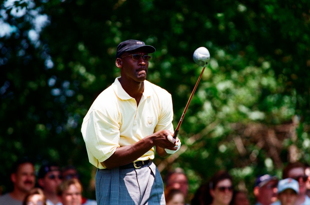Jack Nickalus, Michael Jordan and others in the Ameritech Senior Open - Chicago Sun-Times