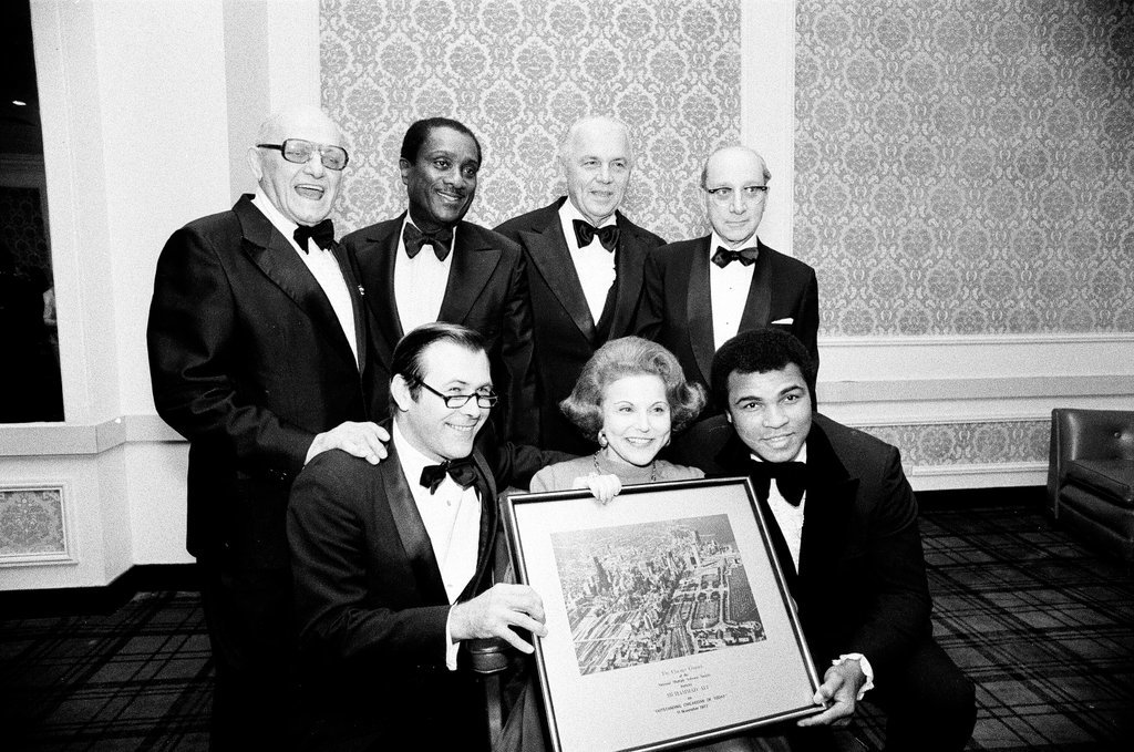 Muhammad Ali attends 