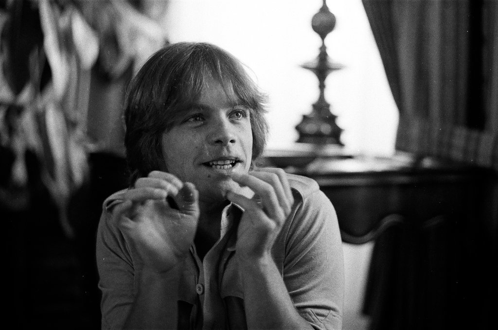 Cast of Star Wars in hotel room - James DePree for Chicago Sun-Times