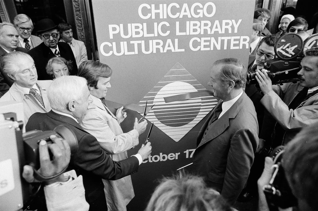 Dedication of Chicago Public Library and Cultural Center - Chicago Sun-Times