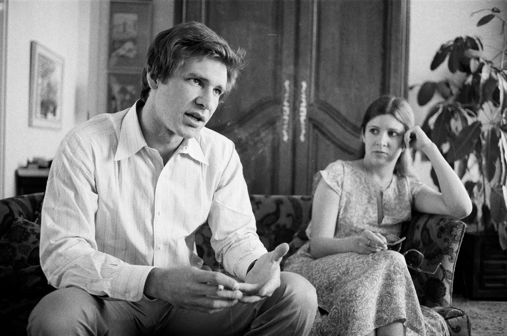 Cast of Star Wars in hotel room - James DePree for Chicago Sun-Times