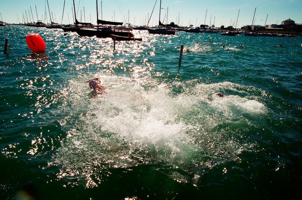 Chicago Triathlon - Robert A. Davis for Chicago Sun-Times