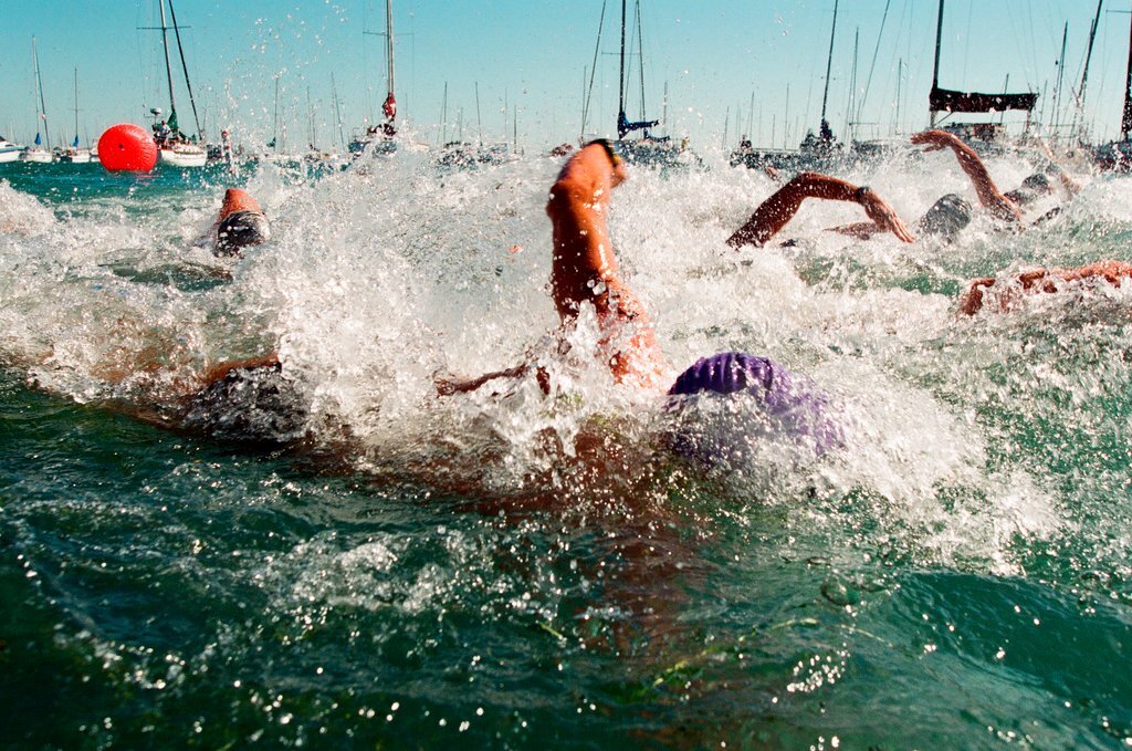 Chicago Triathlon - Robert A. Davis for Chicago Sun-Times