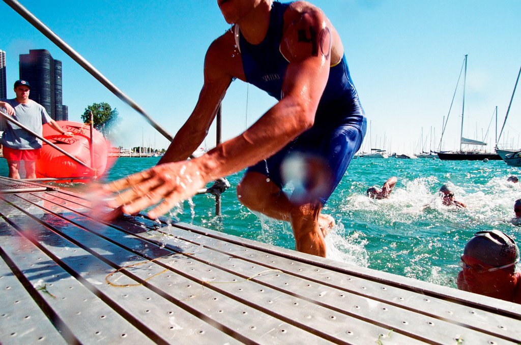 Chicago Triathlon - Robert A. Davis for Chicago Sun-Times
