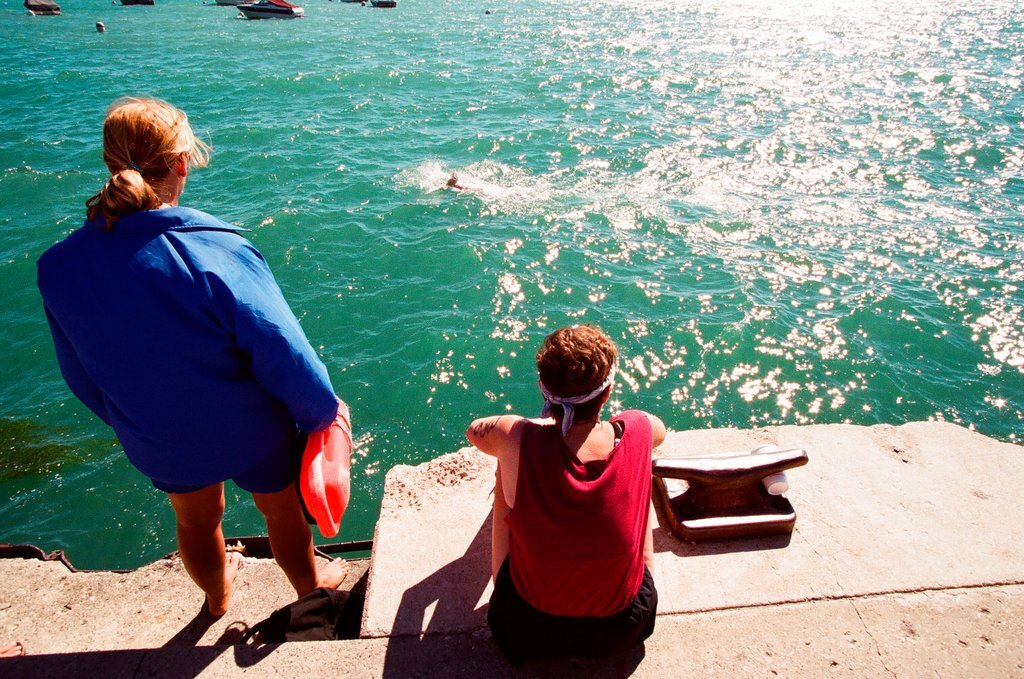Chicago Triathlon - Robert A. Davis for Chicago Sun-Times