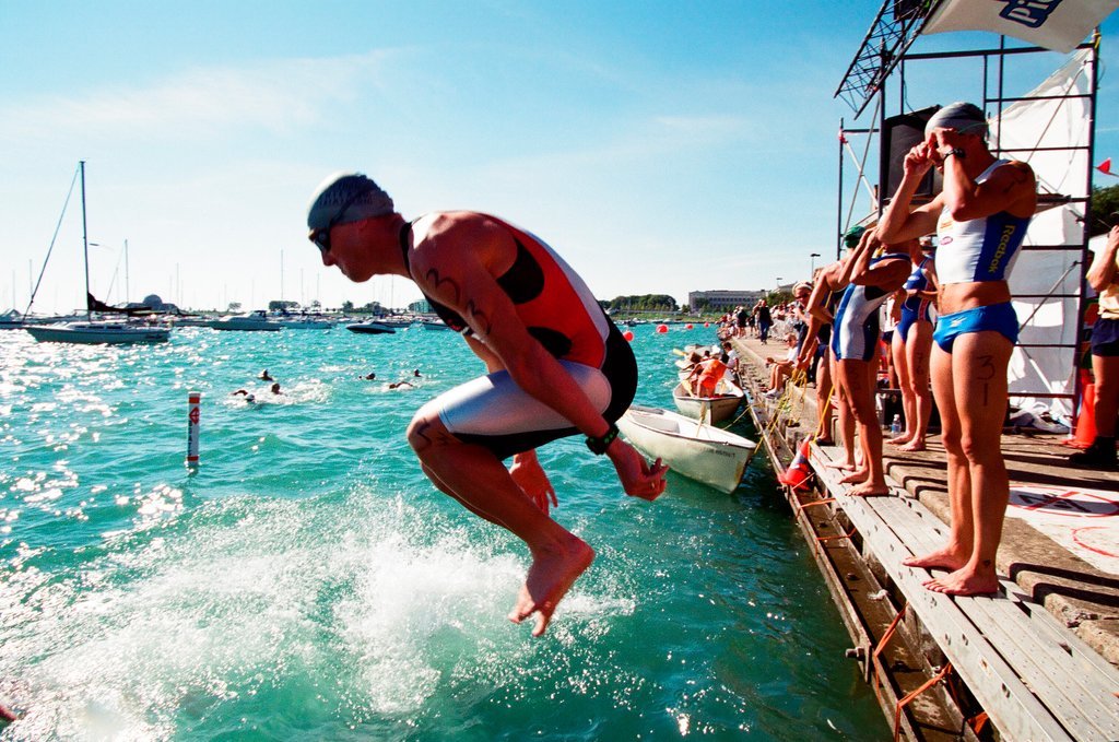Chicago Triathlon - Robert A. Davis for Chicago Sun-Times