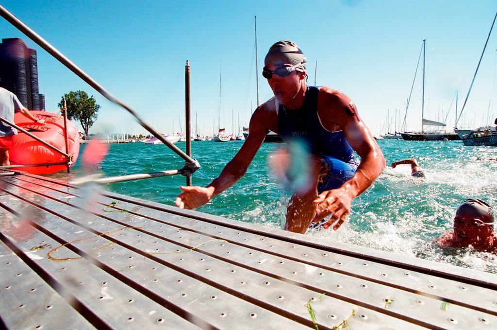 Chicago Triathlon - Robert A. Davis for Chicago Sun-Times