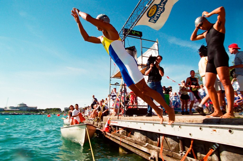 Chicago Triathlon - Robert A. Davis for Chicago Sun-Times