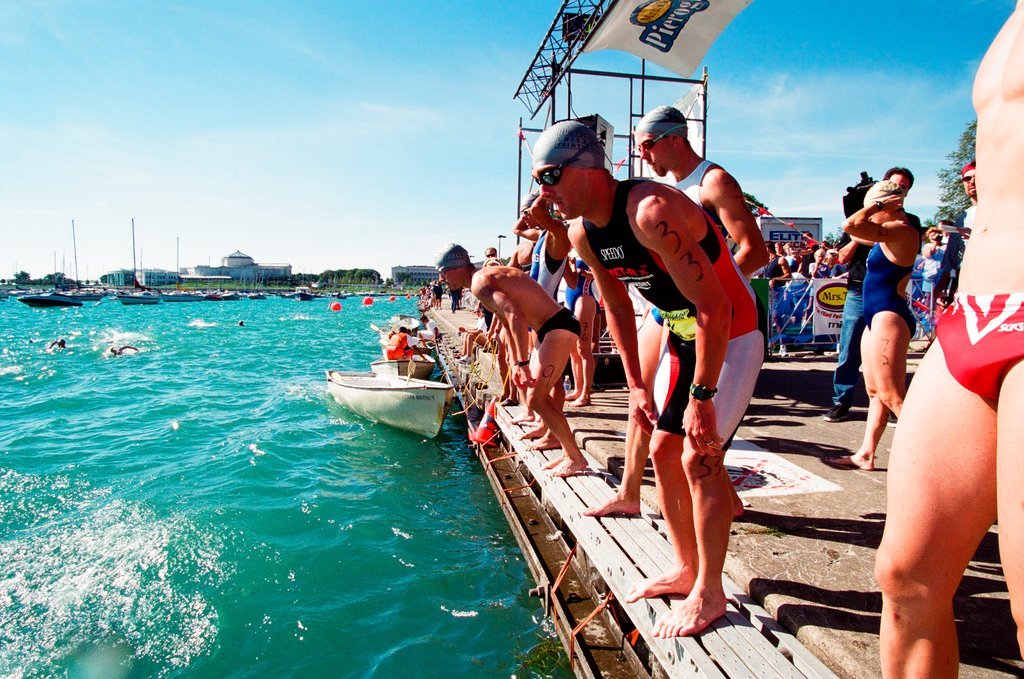 Chicago Triathlon - Robert A. Davis for Chicago Sun-Times