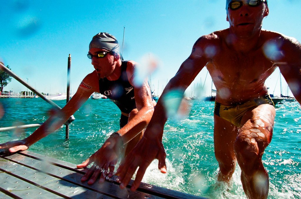 Chicago Triathlon - Robert A. Davis for Chicago Sun-Times