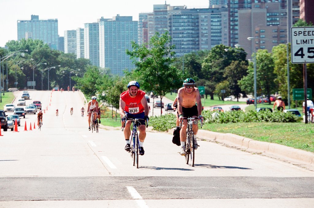 Chicago Triathlon - Robert A. Davis for Chicago Sun-Times