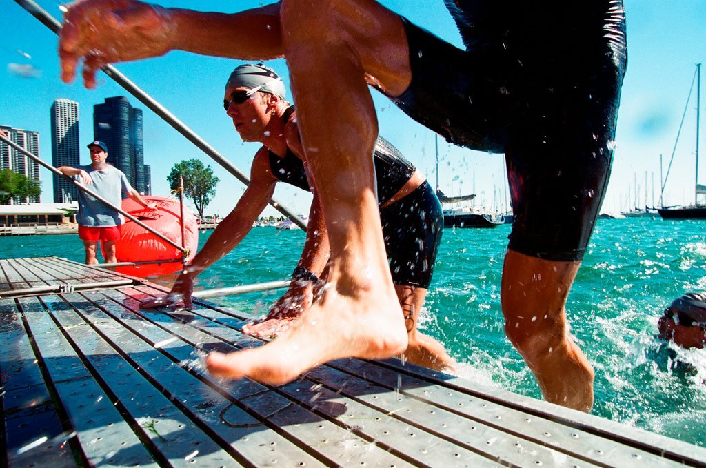 Chicago Triathlon - Robert A. Davis for Chicago Sun-Times