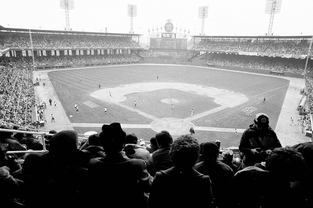Opening day at Comiskey Park - Chicago Sun-Times