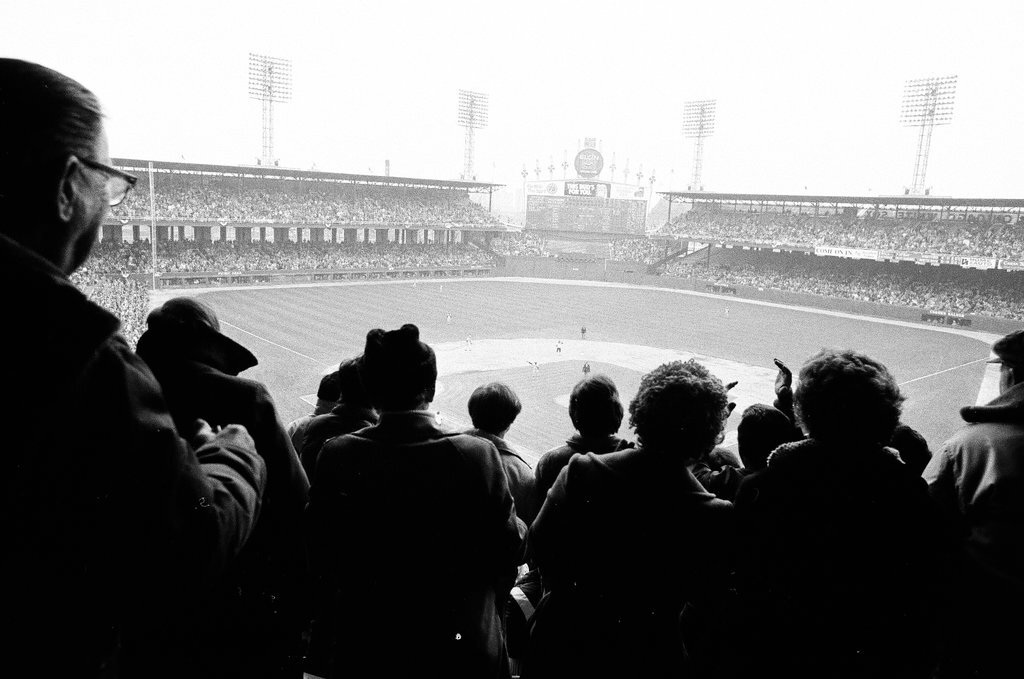 Opening day at Comiskey Park - Chicago Sun-Times