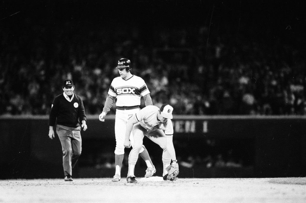 Playoff action between Orioles and White Sox - Chicago Sun-Times