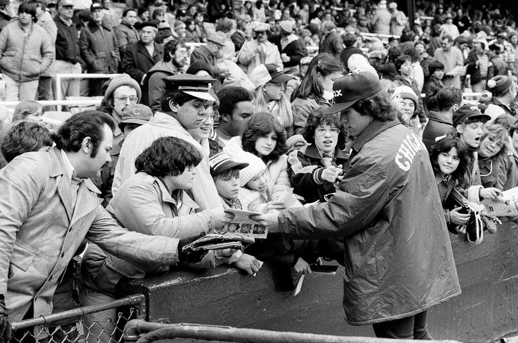 Opening day at Comiskey Park - Chicago Sun-Times