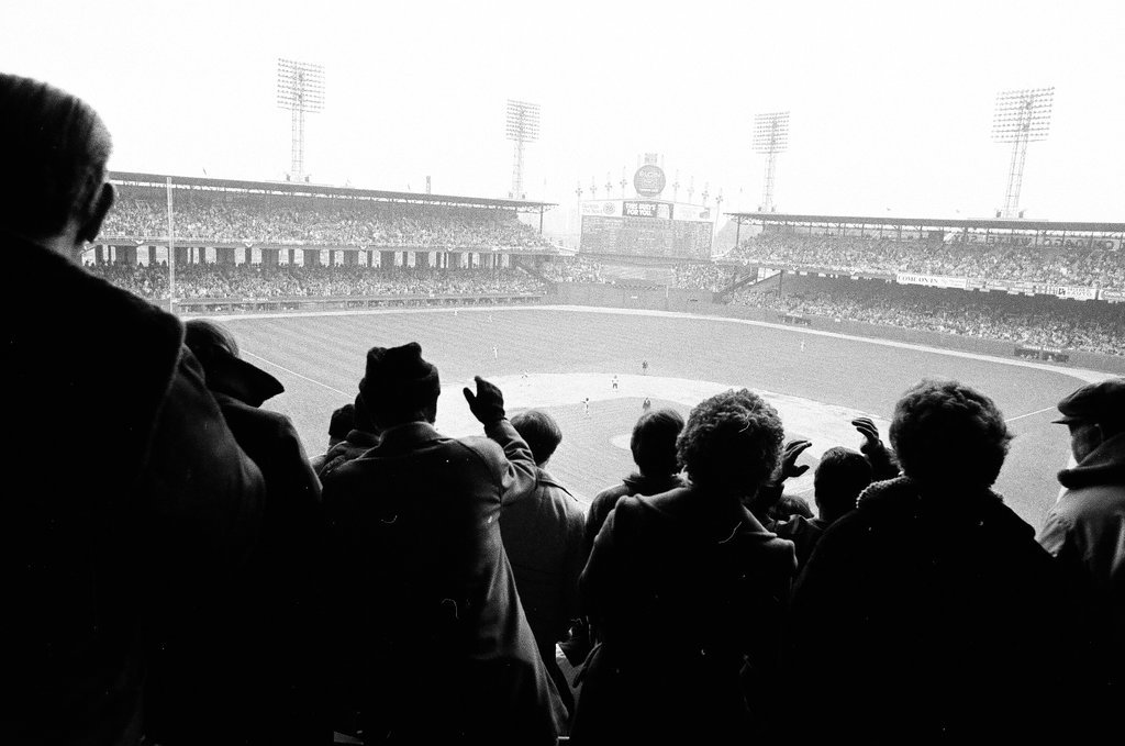 Opening day at Comiskey Park - Chicago Sun-Times
