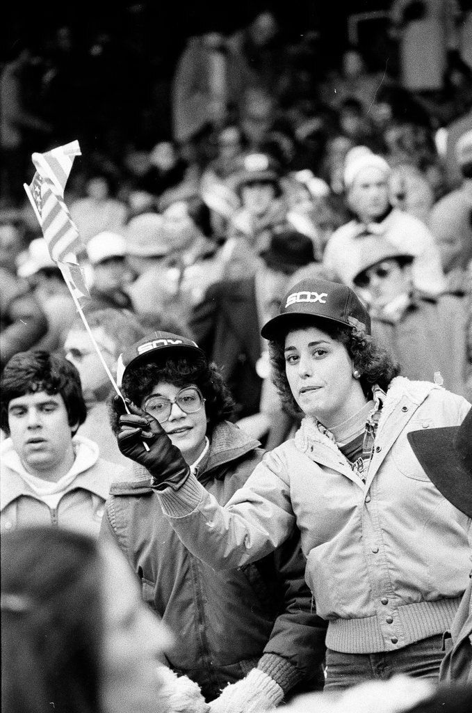 Opening day at Comiskey Park - Chicago Sun-Times