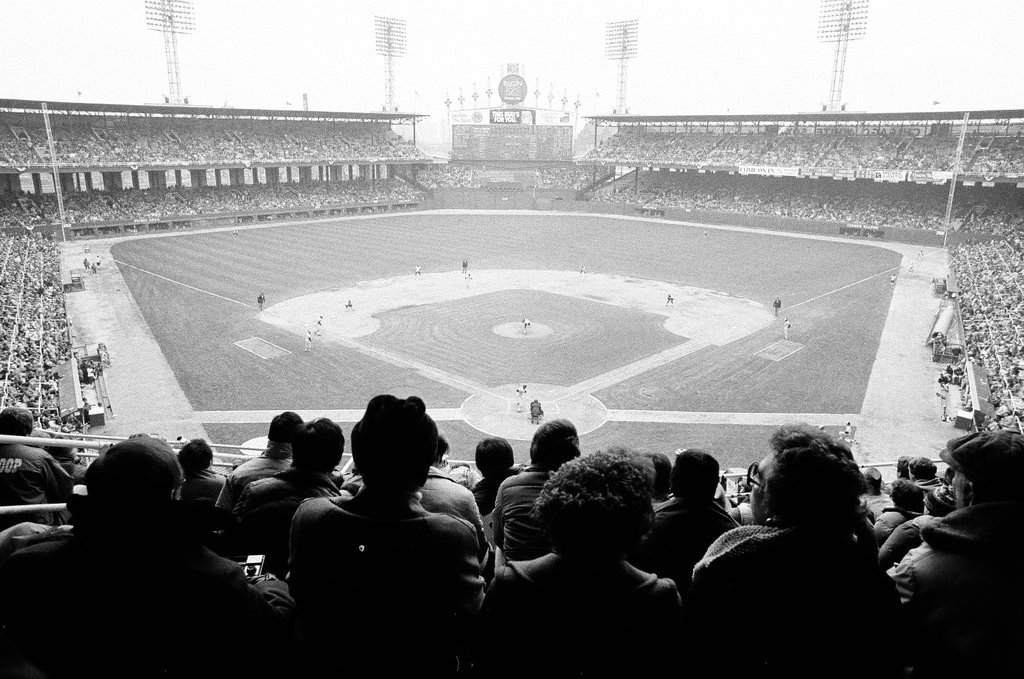 Opening day at Comiskey Park - Chicago Sun-Times