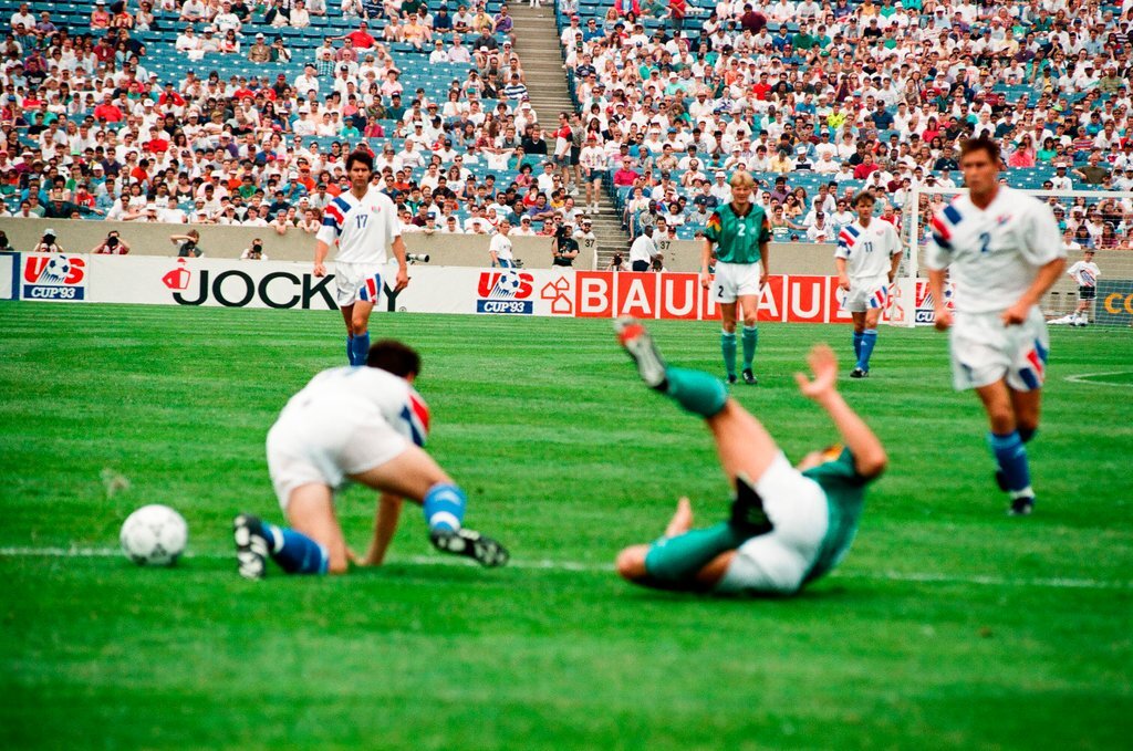 1993 U.S. Cup soccer game, United States vs. Germany - Chicago Sun-Times
