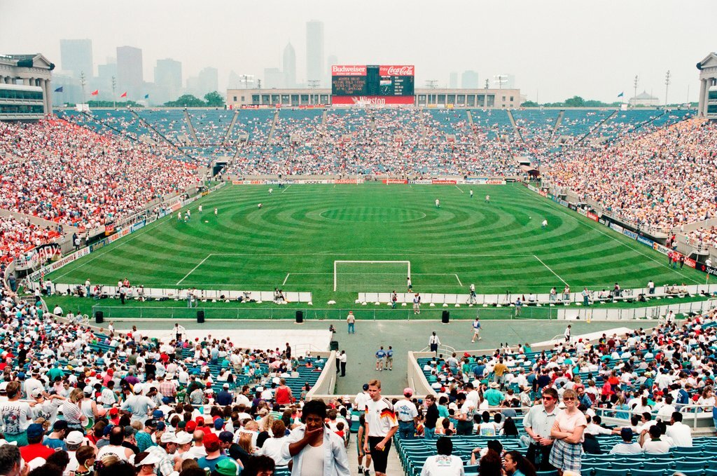 1993 U.S. Cup soccer game, United States vs. Germany - Chicago Sun-Times