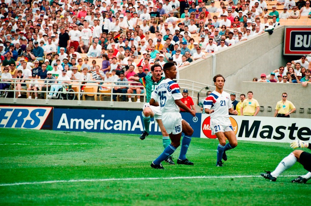 1993 U.S. Cup soccer game, United States vs. Germany - Chicago Sun-Times