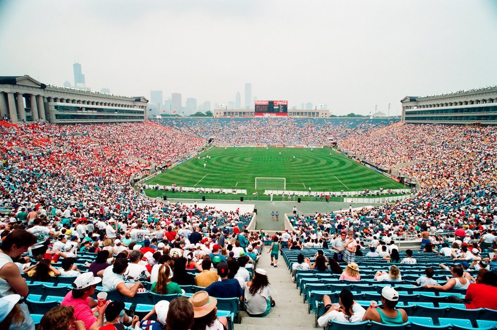 1993 U.S. Cup soccer game, United States vs. Germany - Chicago Sun-Times