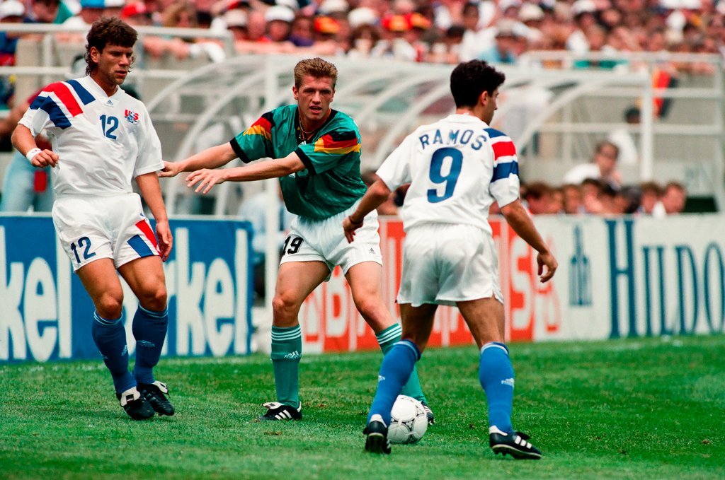 1993 U.S. Cup soccer game, United States vs. Germany - Chicago Sun-Times