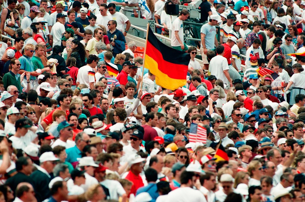 1993 U.S. Cup soccer game, United States vs. Germany - Chicago Sun-Times