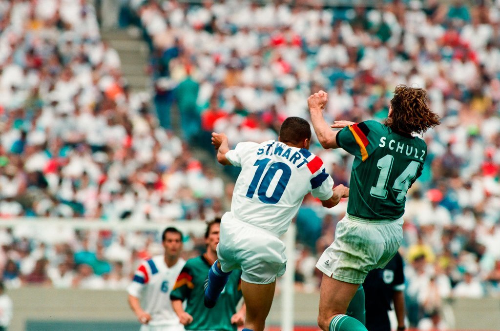 1993 U.S. Cup soccer game, United States vs. Germany - Chicago Sun-Times