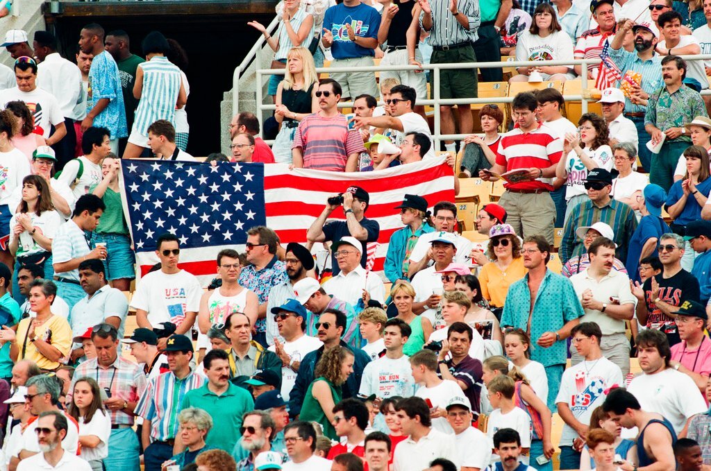 1993 U.S. Cup soccer game, United States vs. Germany - Chicago Sun-Times