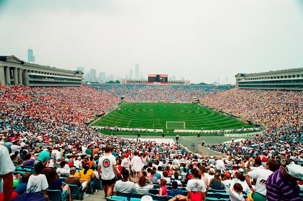 1993 U.S. Cup soccer game, United States vs. Germany - Chicago Sun-Times