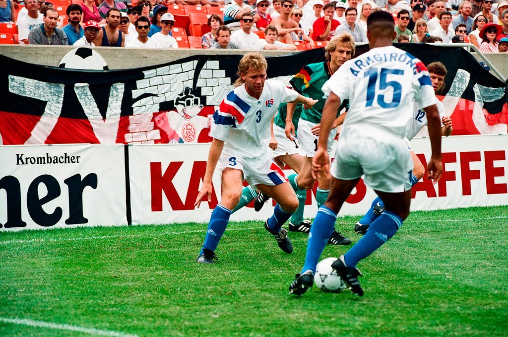 1993 U.S. Cup soccer game, United States vs. Germany - Chicago Sun-Times