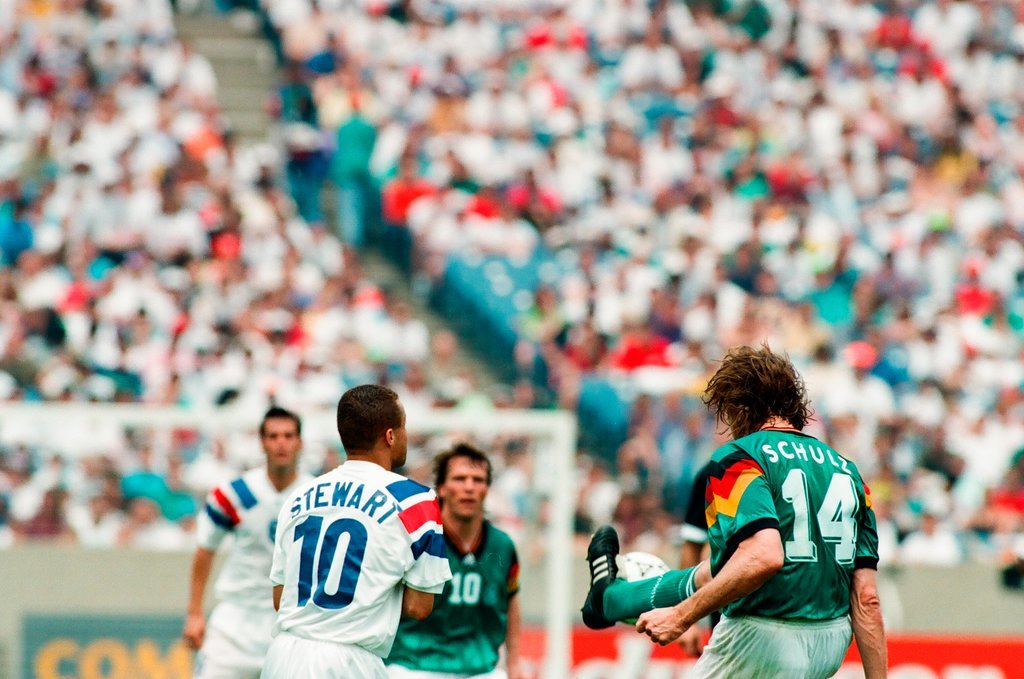 1993 U.S. Cup soccer game, United States vs. Germany - Chicago Sun-Times