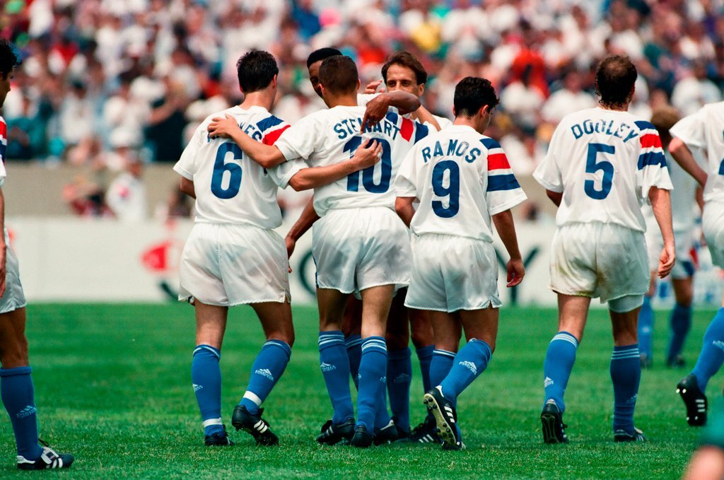1993 U.S. Cup soccer game, United States vs. Germany - Chicago Sun-Times