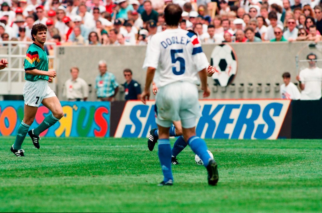 1993 U.S. Cup soccer game, United States vs. Germany - Chicago Sun-Times