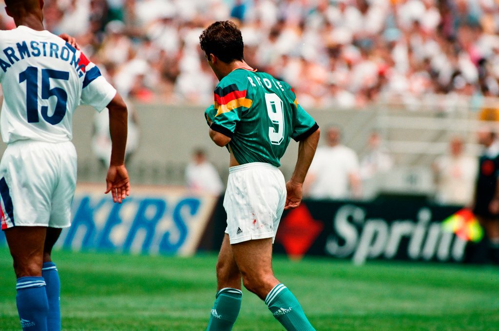1993 U.S. Cup soccer game, United States vs. Germany - Chicago Sun-Times