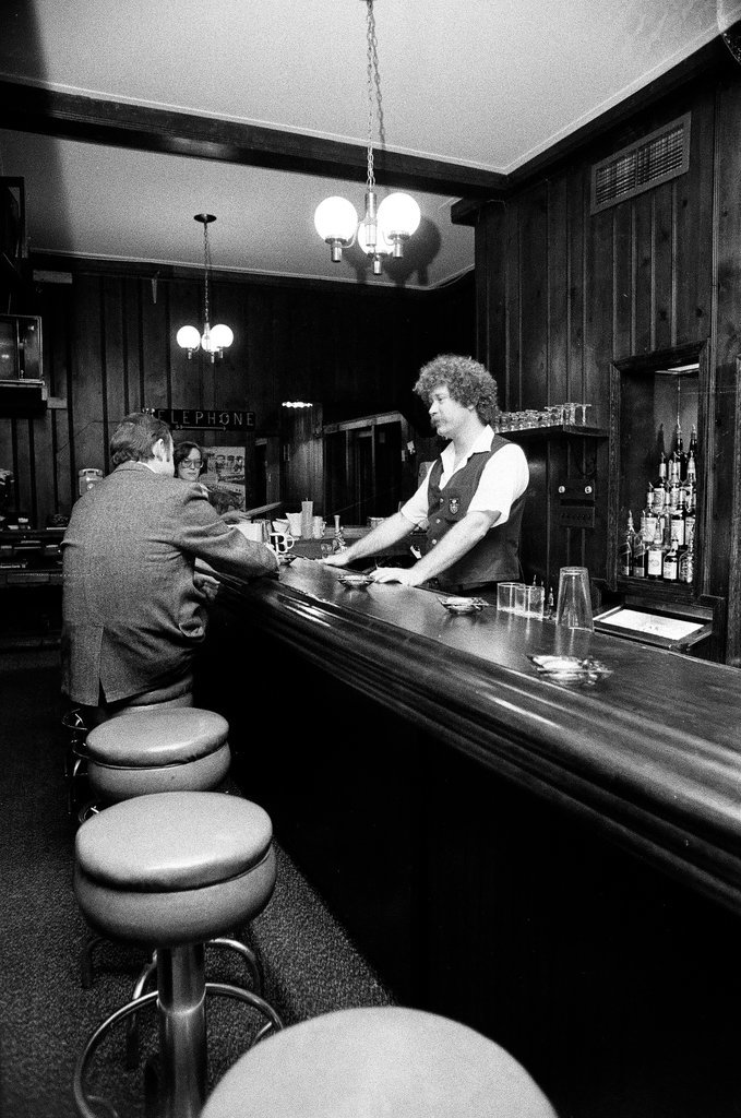 Bartender at Erie Cafe - Chicago Sun-Times