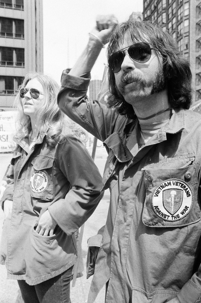 Vietnam Veterans Against the War rally at the Civic Center - Chicago Sun-Times