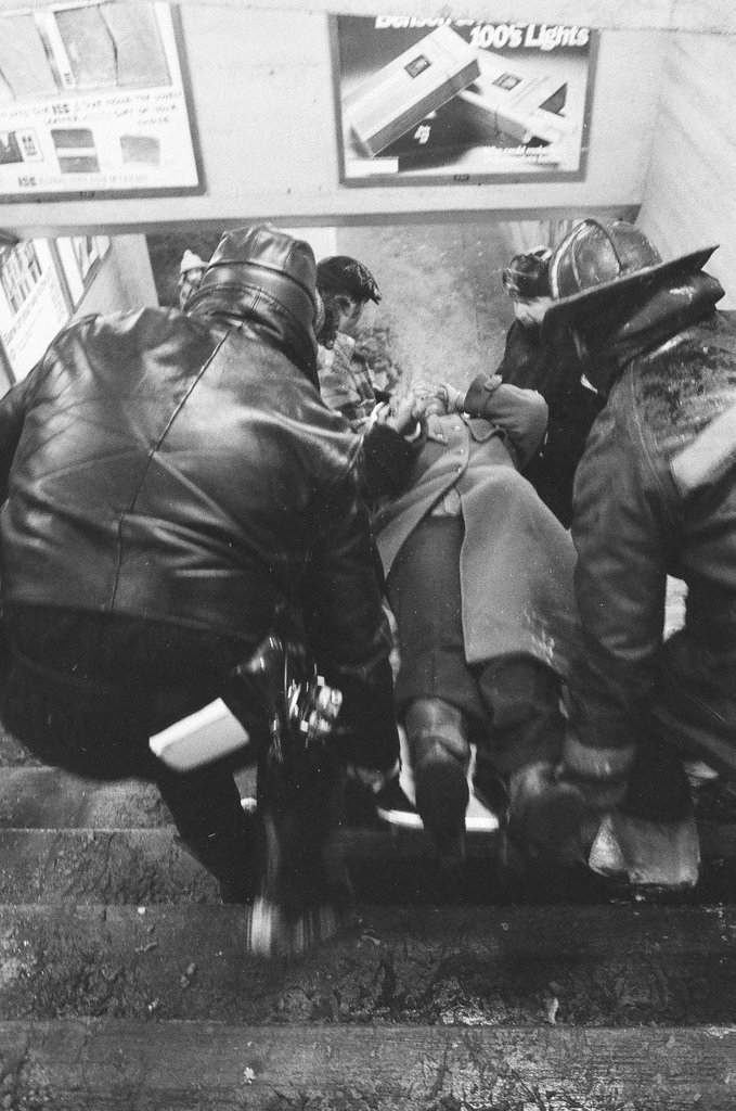 Injured people at the site of a commuter train accident - Chicago Sun-Times