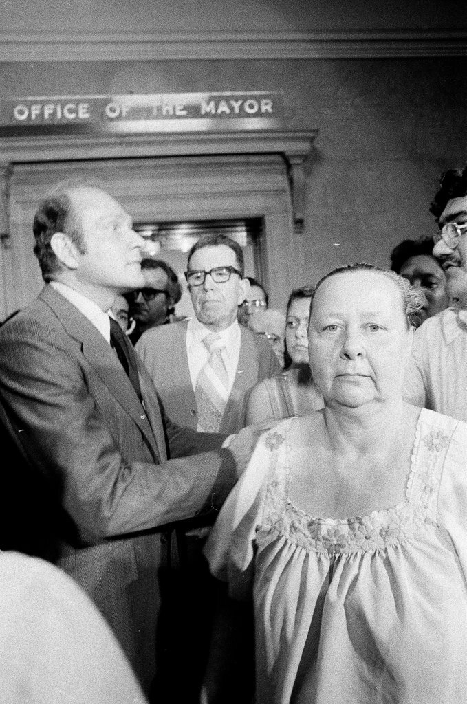 Northwest Community Organization members sit-in at Mayor's Office - Randy B. Leffingwell for Chicago Sun-Times